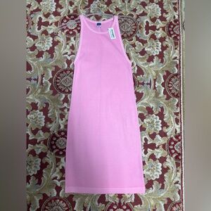 Old Navy Light Pink Ribbed Tank Top